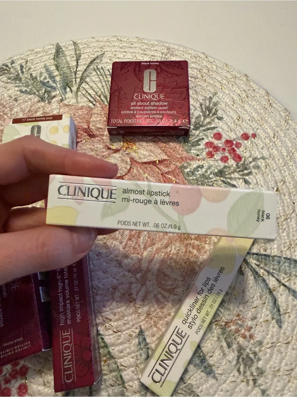 Clinique Black Honey Head to Toe 6-Piece Makeup Collection NEW Limited Edition